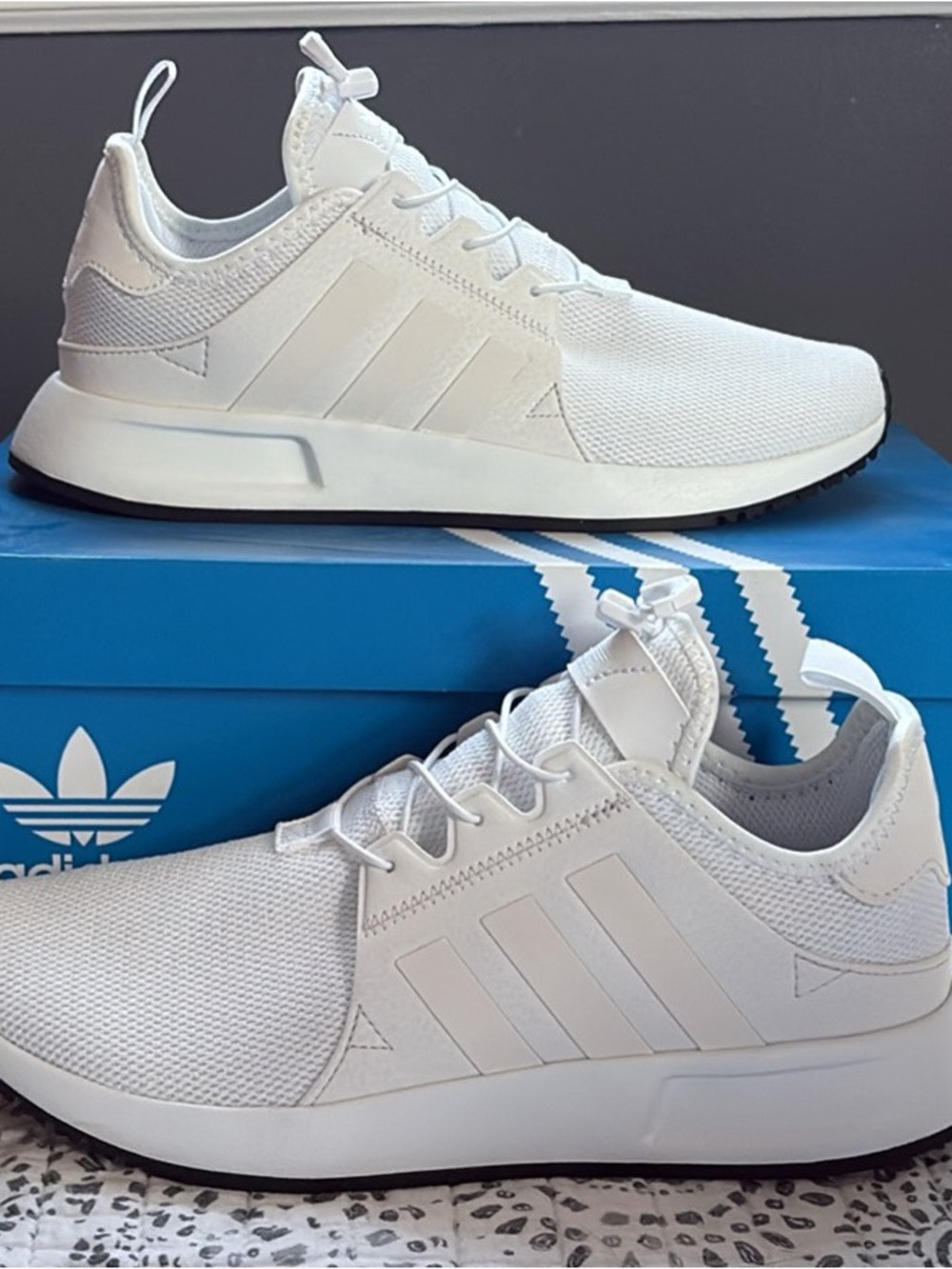 Adidas X_PLR J White Sneakers
